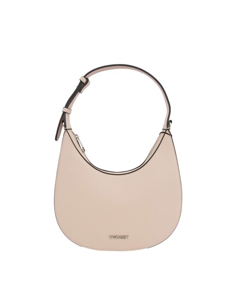 borsa a spalla poliuretano donna twin set caramello 241td8264