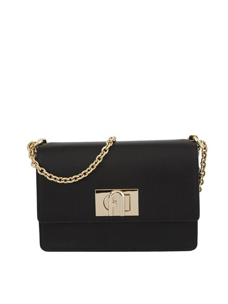 borsa a tracolla mini furla 1927 in pelle nera bafkacoare000