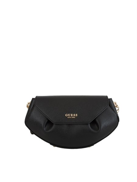 borsa amorette guess jeans in ecopelle nera hwbg7898200