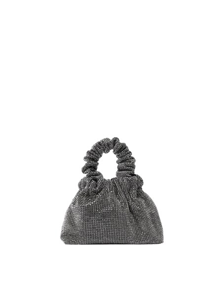 borsa angel twenty fourhaitch grigia strass angel