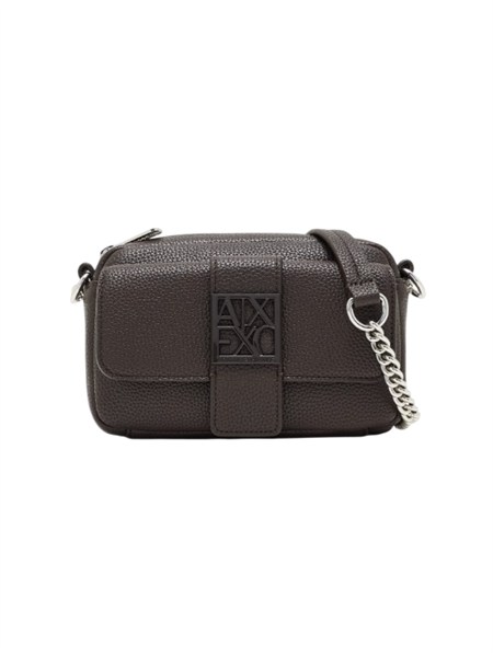 borsa armani exchange donna in ecopelle marrone xw000324af11902