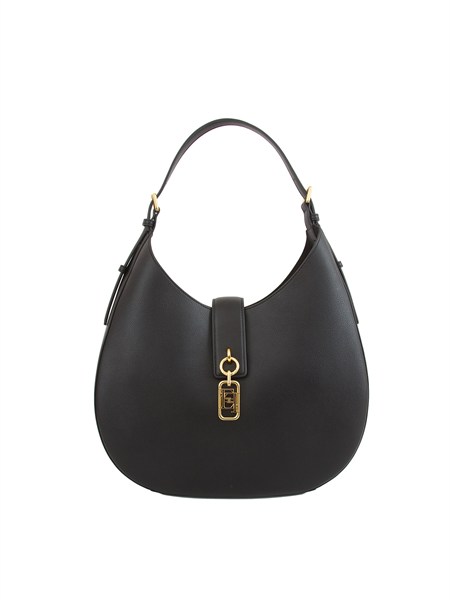 borsa hobo elisabetta franchi in ecopelle nera bs06a62e2