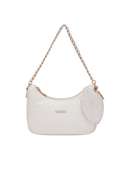 borsa hobo piccola liu jo donna in ecopelle avorio aa6180e1012