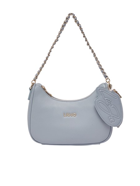 borsa hobo piccola liu jo donna in ecopelle azzurra aa6180e1012