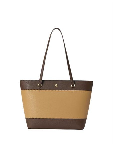 borsa karly lauren ralph lauren in pelle marrone karly431934895010