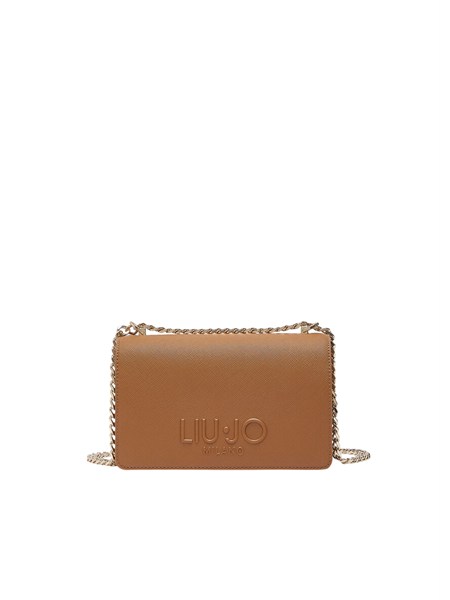 borsa liu jo in ecopelle cuoio aa6056es029