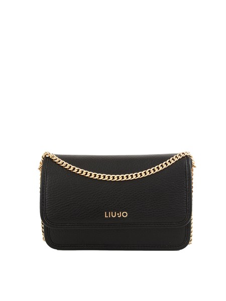 borsa liu jo in ecopelle martellata nera af5158e0027