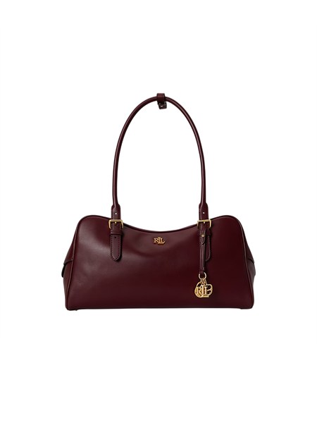 borsa marcy lauren ralph lauren in pelle bordeaux mrcyzp431p06068005