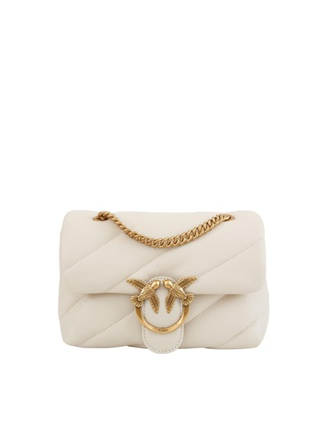 borsa mini love bag pinko in nappa bianca 100039a0f2
