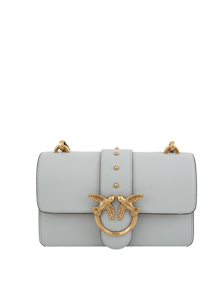 borsa piccola love bag one pinko in pelle grigia 105856a0f1