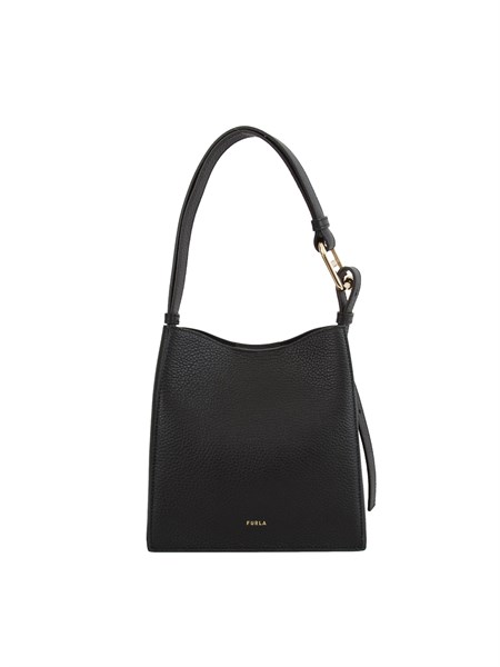 borsa secchiello furla nuvola mini in pelle nera wb01373hsf000