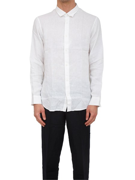 camicia armani exchange uomo in lino bianco xm001221af14619