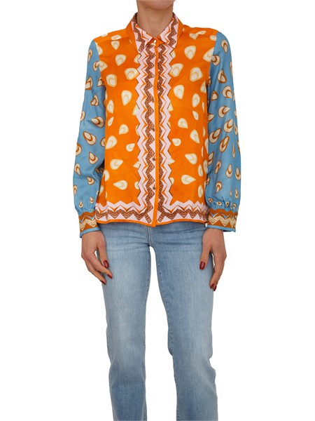 camicia filante iblues in viscosa fantasia all over iblfilante