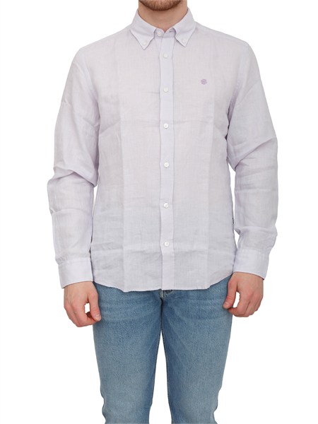 camicia liam boss uomo in lino lilla h liam bd e c1 26150556077