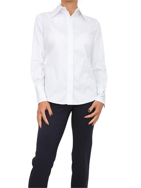 camicia manica lunga donna elisabetta franchi bianco ca11556e2