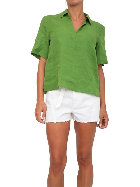 camicia manica lunga donna emme marella verde nave