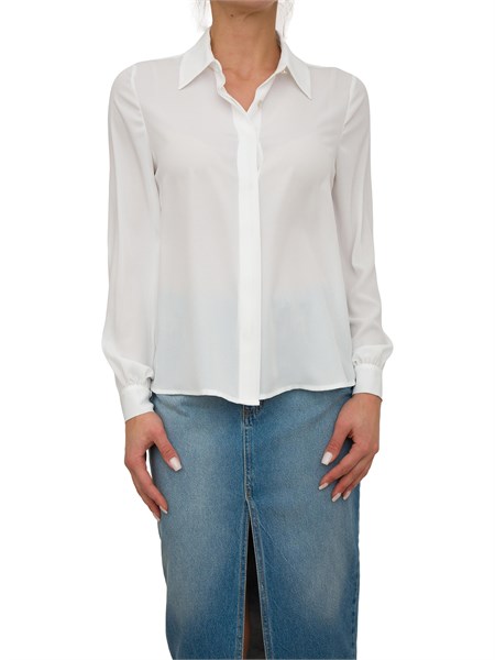 camicia manica lunga donna fracomina bianco fr24st6025w41201