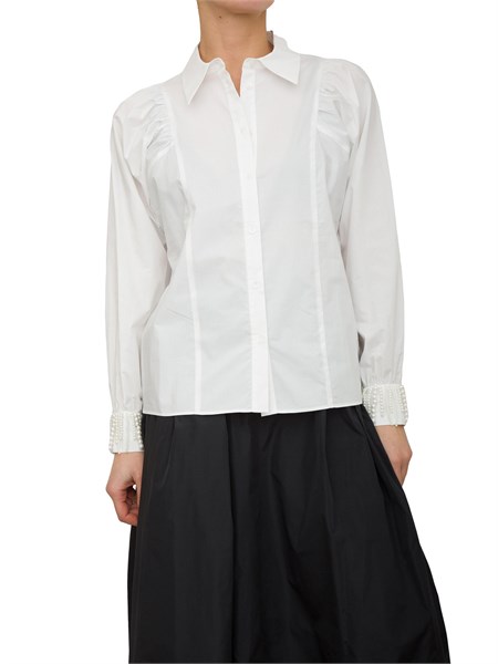 camicia manica lunga donna kocca bianco ottavianpcm2481