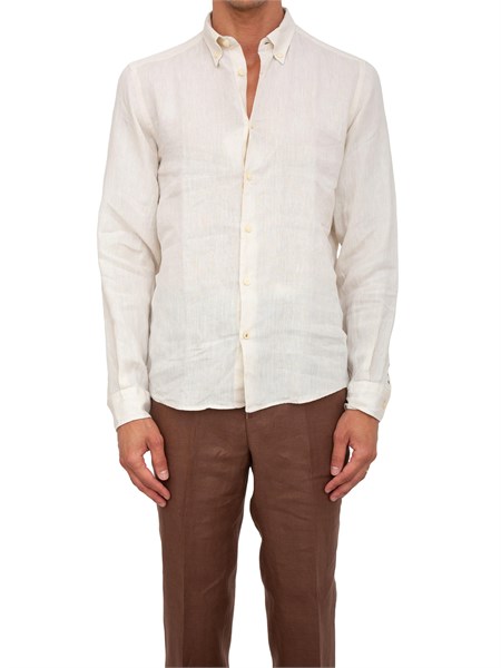 camicia manica lunga uomo boss avorio cliamsbd50529137