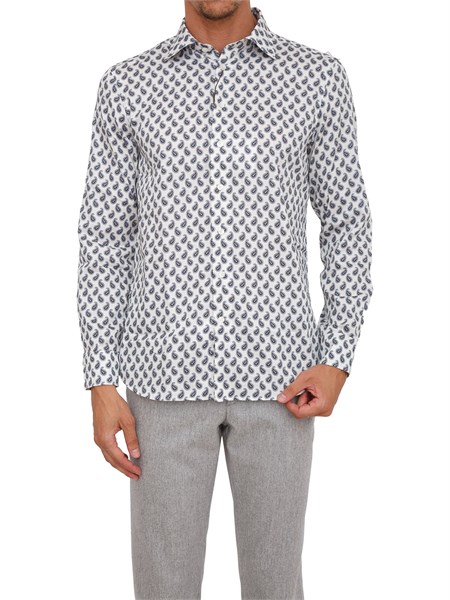 camicia manica lunga uomo etro bianco 129085748