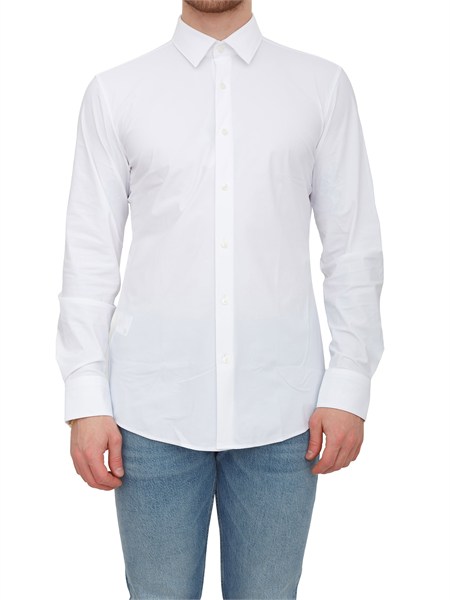 camicia p hank boss uomo in tessuto bianco p hank s k 26150555747