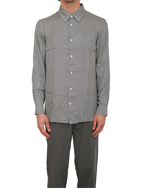 camicia uomo armani exchange in viscosa micrologo blu all over xm002280af13235