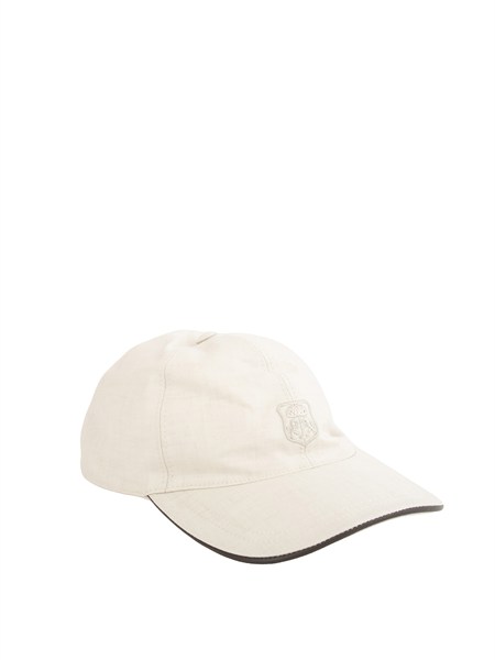 cappello baseball avorio corneliani 27o5002729228