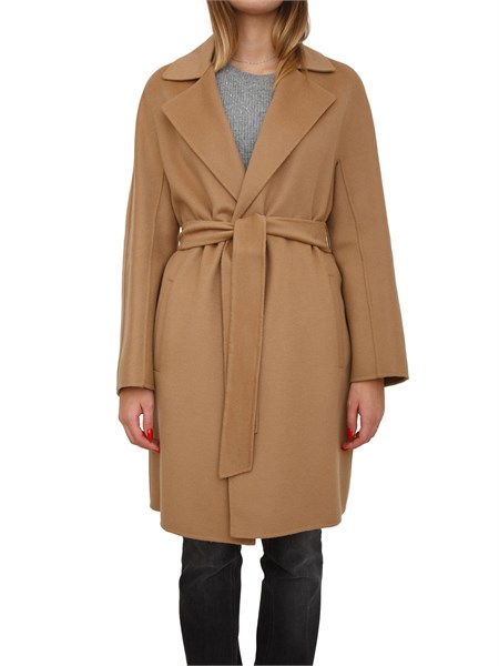 cappotto ajaccio max mara in lana seta e cashmere cammello ajaccio