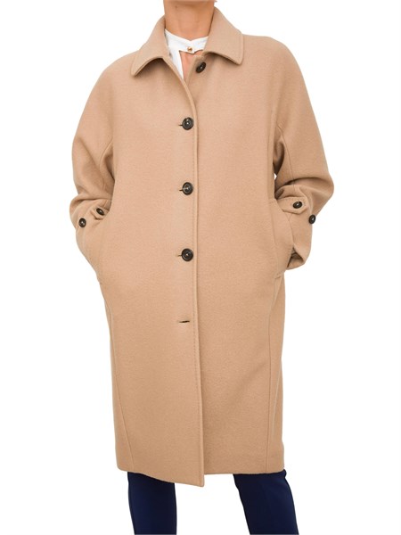 cappotto donna circolo 1901 cammello fd3332
