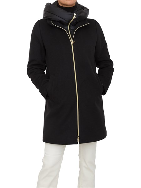 cappotto donna emme marella nero bacio