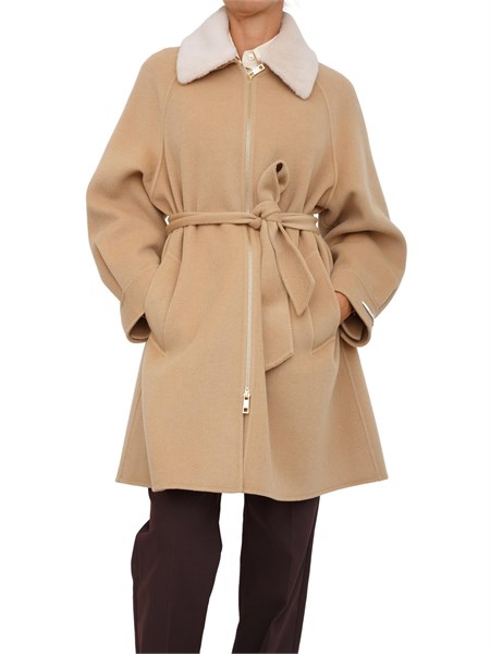 cappotto donna marella cammello hiris