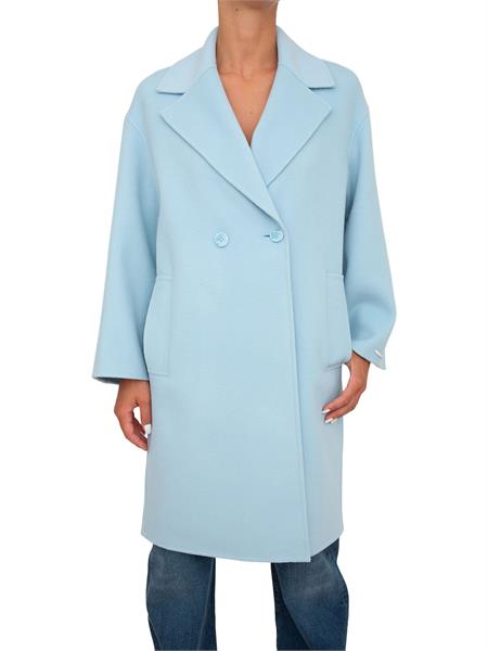 Cappotto Donna celeste coral fluo corallo petrolio rosso verde 10