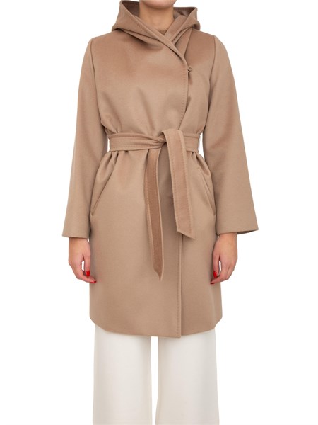 cappotto midi newmang max mara in pura lana cammello newmang
