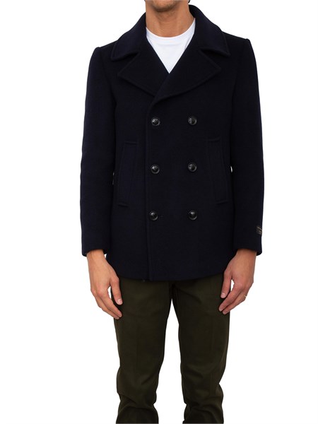 cappotto uomo liu jo blu qxx012t2583