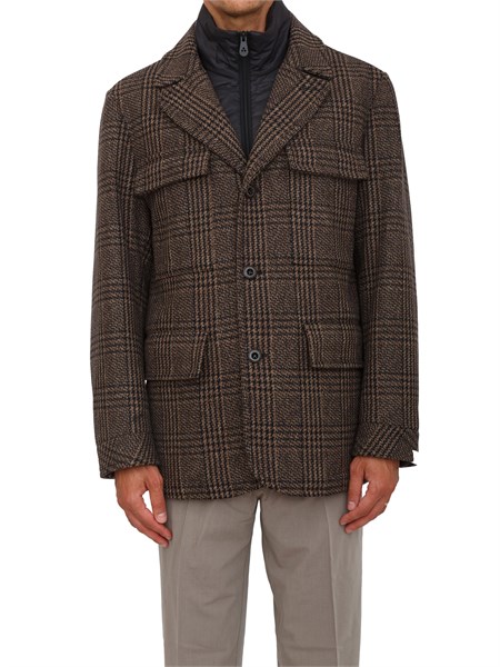 cappotto uomo peuterey marrone peu5597inverncheck