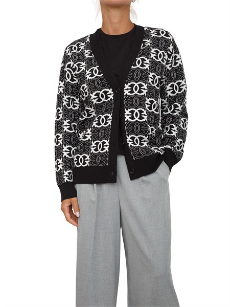 cardigan donna pinko nero halfbreeda2yd