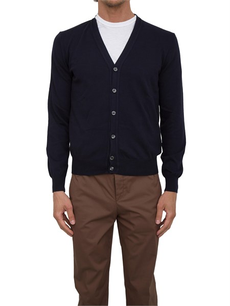 cardigan uomo aiace galassi blu 1451545