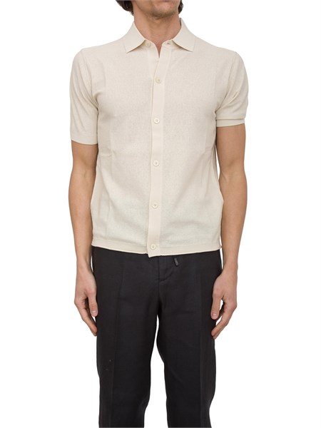 cardigan uomo paolo pecora panna a024f100