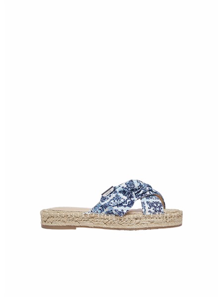 ciabatte espadrillas liu jo donna tessuto stampato sa6103tx133