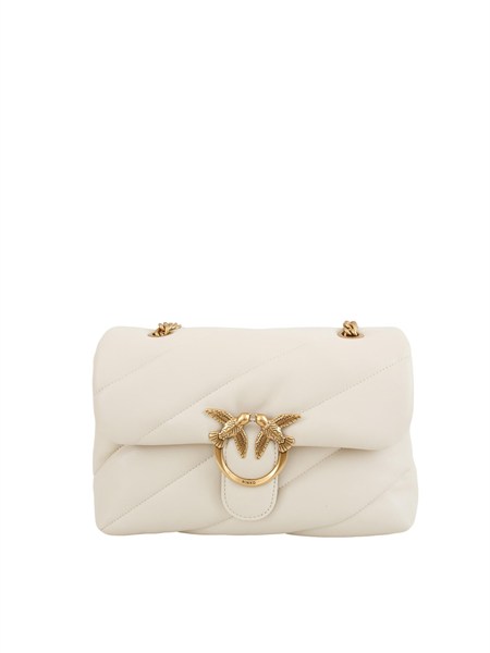 classic love bag puff pinko in nappa bianca 100038a0f2