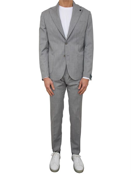 completo uomo bottega marchigiana grigio apriwool