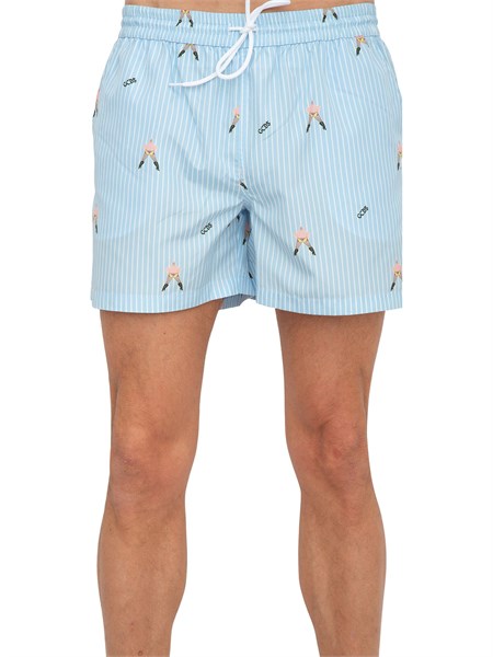 costume uomo gcds celeste sb23m060740