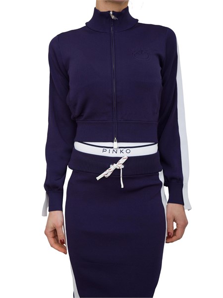 felpa donna pinko blu wellingtona2fq