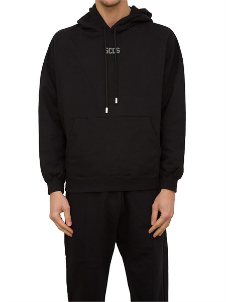 felpa uomo gcds nero a1om1900jb3