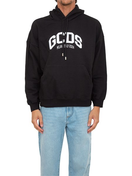 felpa uomo gcds nero m100681