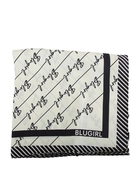 foulard donna blugirl bianco pf4022t0300