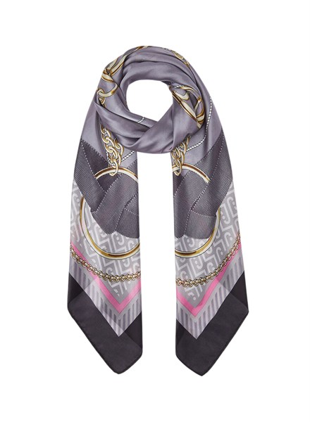 foulard grande liu jo donna nero 2a6055t2745