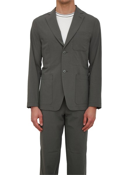 giacca armani exchange uomo in viscosa e lana verde xm002079af22403