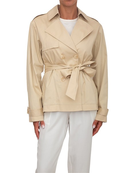 giacca frank kocca in cotone beige franktr8463
