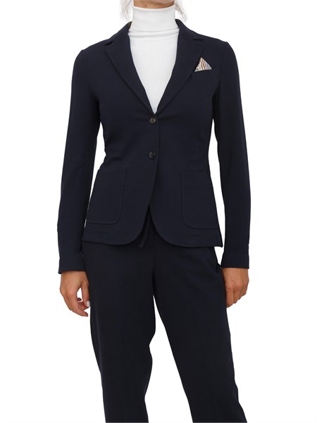 giacca monopetto donna circolo 1901 blu fd36002